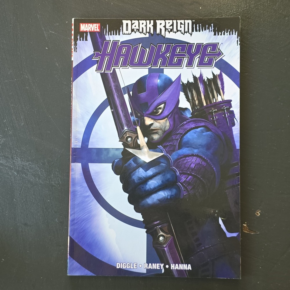Marvel Dark Reign Hawkeye Graphic Novel Bullseye Diggle Raney ISBN 9780785138501